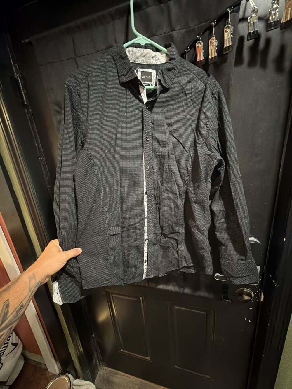 J.B. Holt Men's Long Sleeve Standard Fit Button Down Shirt